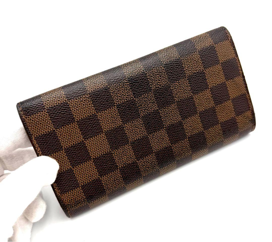 ルイヴィトン　ダミエ　ポルトフォイユサラ　長財布