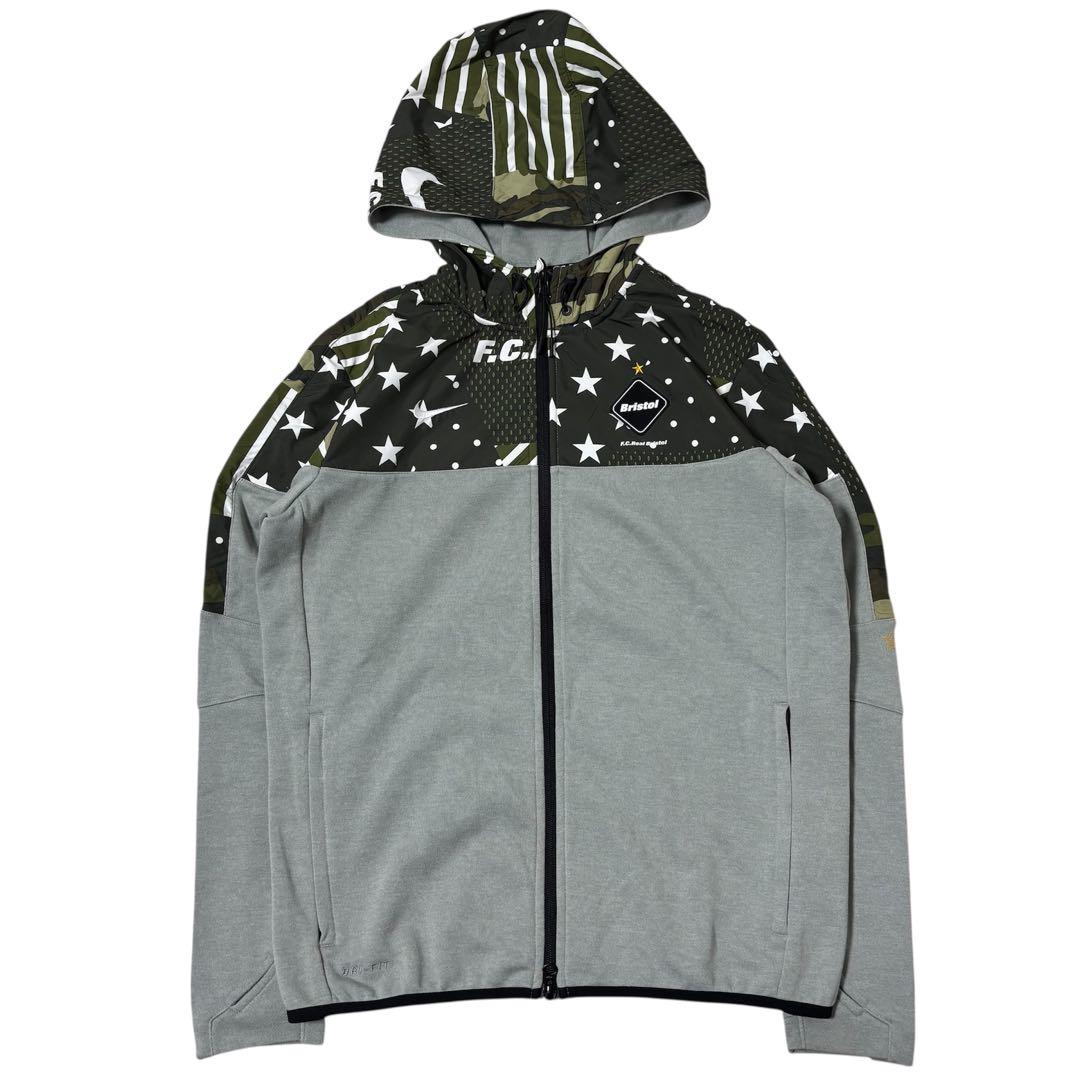 美品　NIKE×fcrb フリースパーカー　トラックパンツ　上下セットアップ