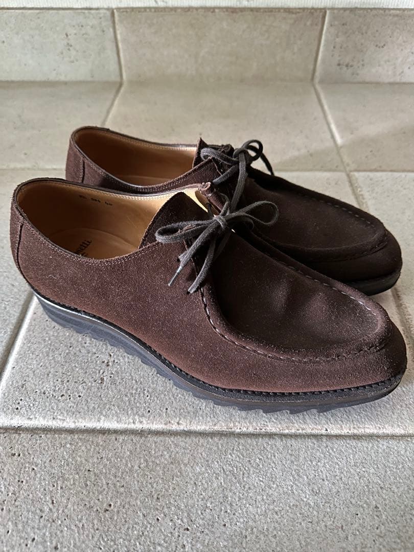 【美品】F.LLI Giacometti ジャコメッティ モカシン スウェード