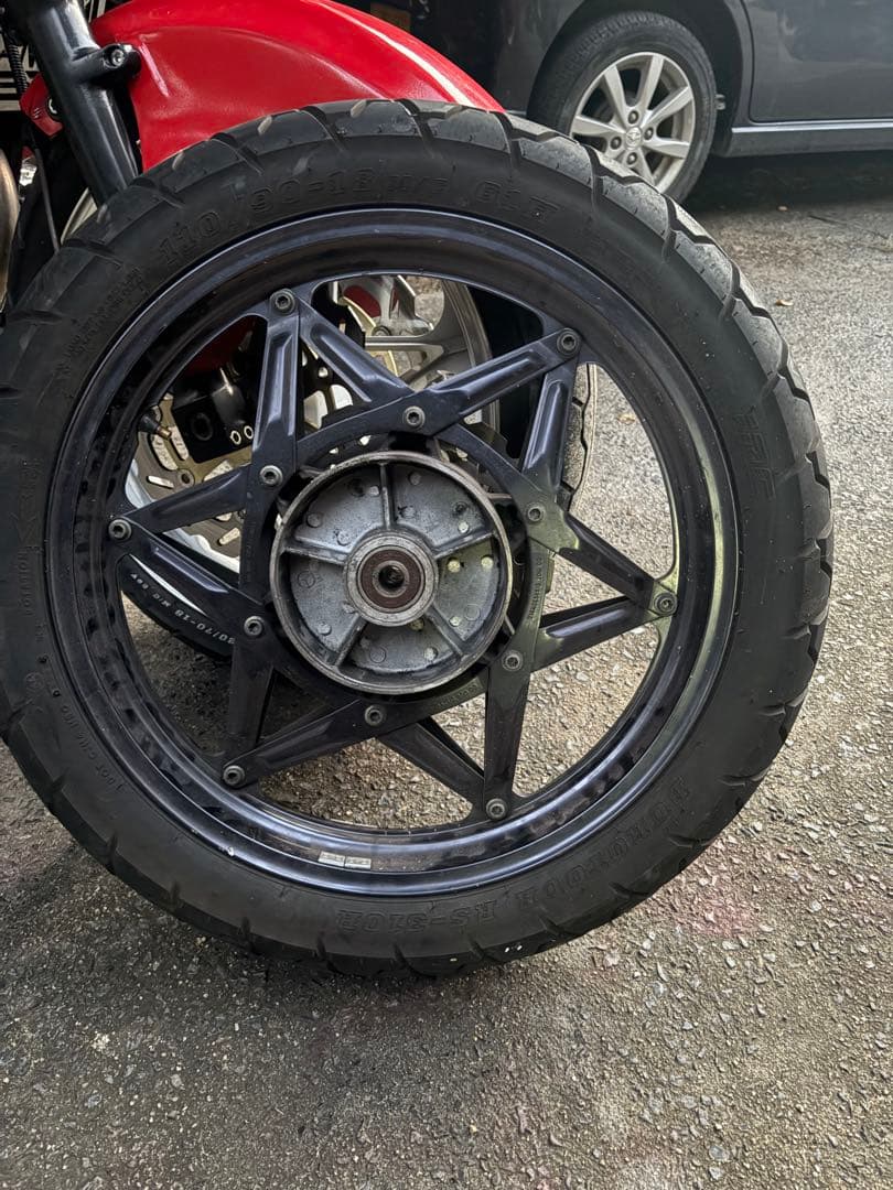 cbr400f ホイール コムスター