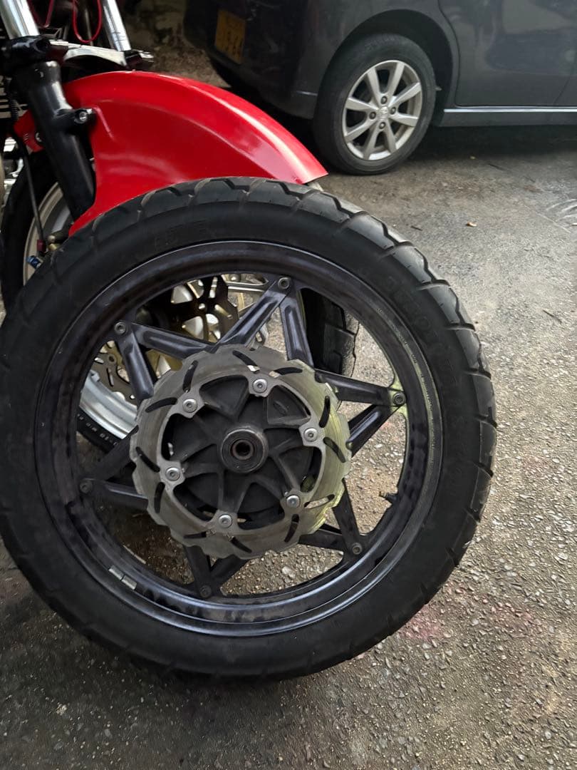 cbr400f ホイール コムスター