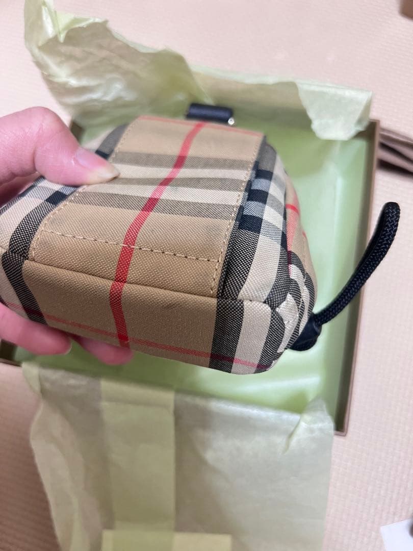 バーバリーロンドン リュックサック型 キーケース ポーチ チャーム