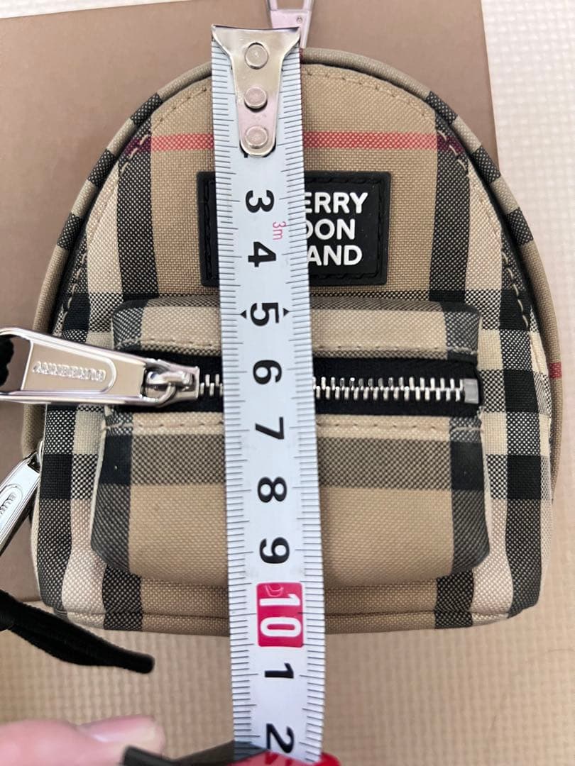 バーバリーロンドン リュックサック型 キーケース ポーチ チャーム