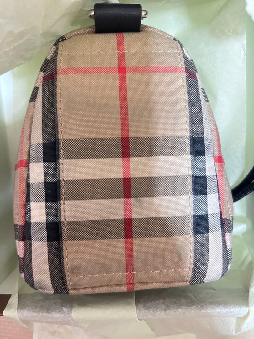 バーバリーロンドン リュックサック型 キーケース ポーチ チャーム