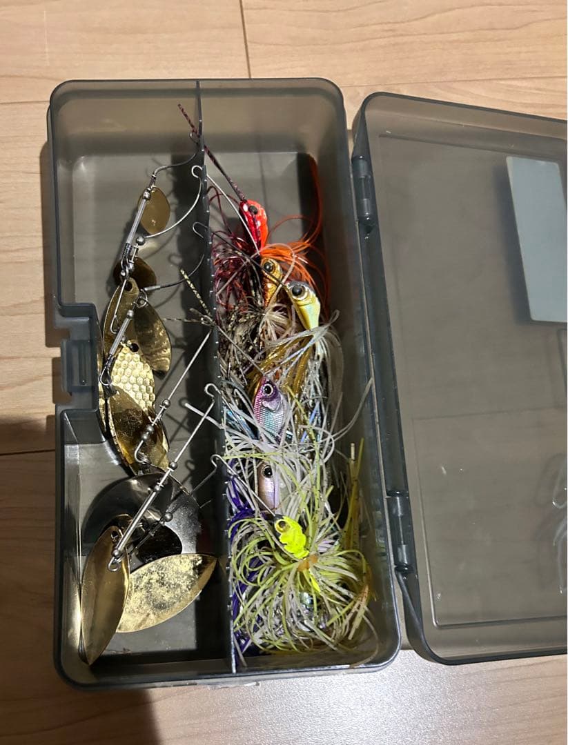 バス釣り引退セット　まとめ売りケース付き