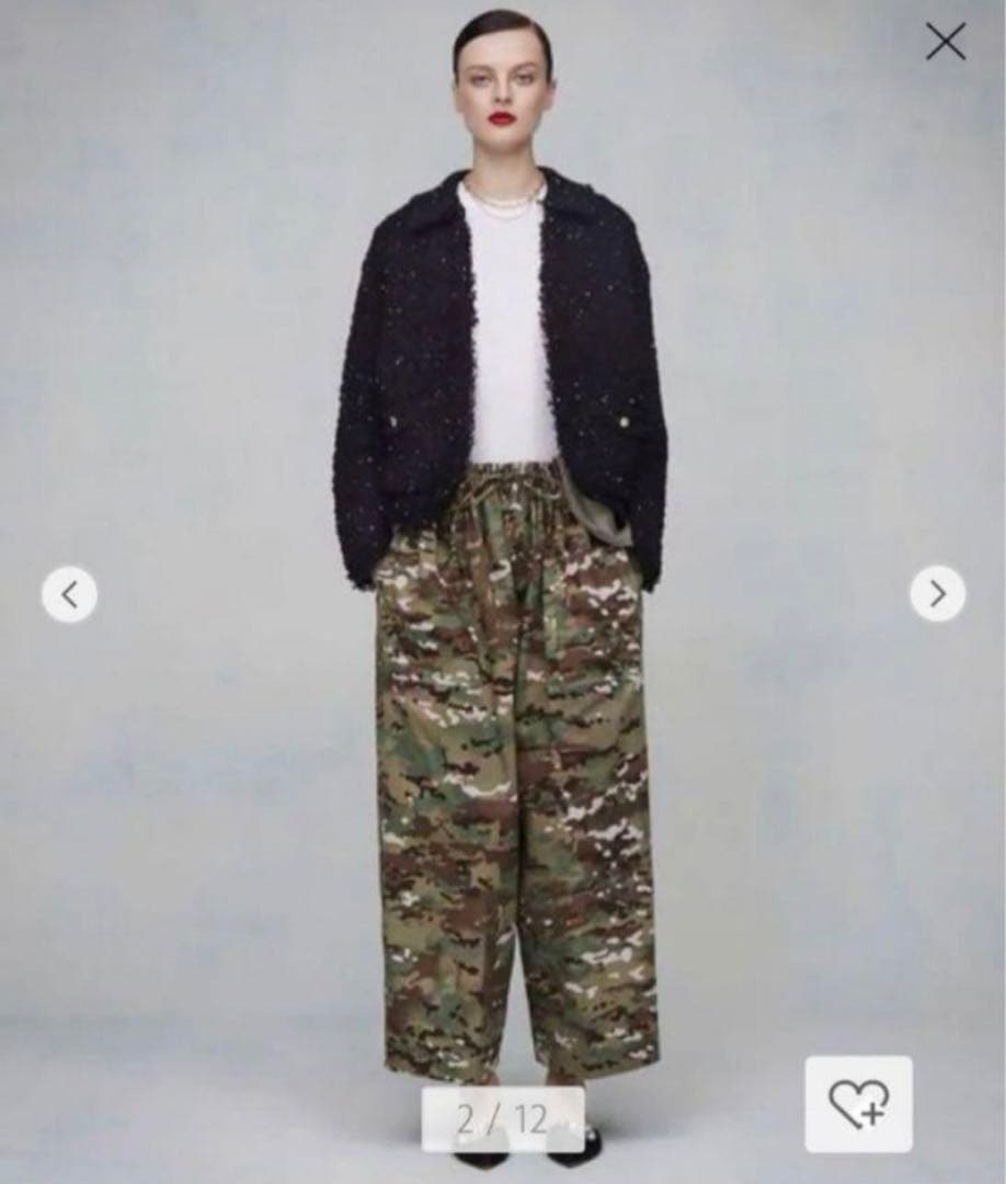 新品☆2023SSドゥロワー 3Dツイードニットジャケット