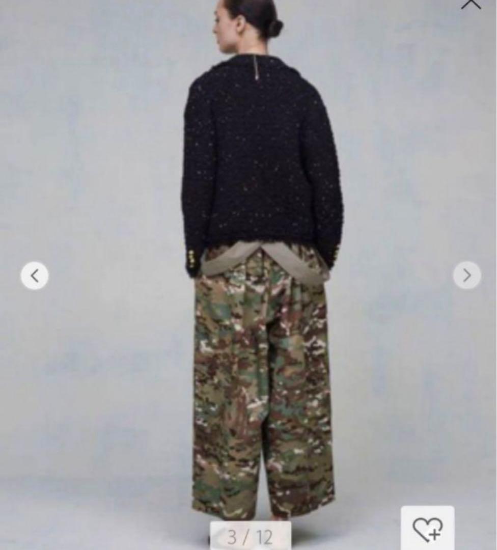 新品☆2023SSドゥロワー 3Dツイードニットジャケット