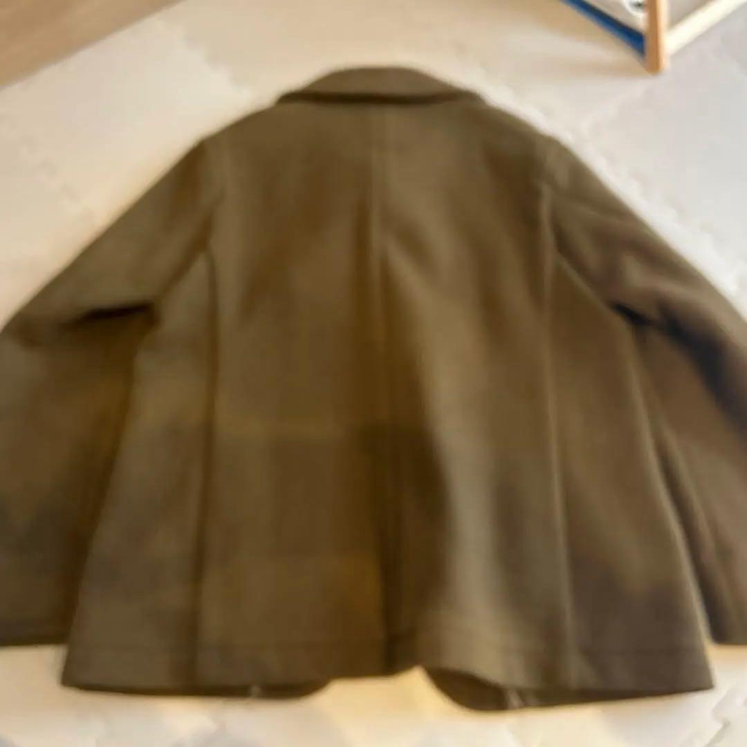 DANTON ウールピーコート サイズ40 オリーブ