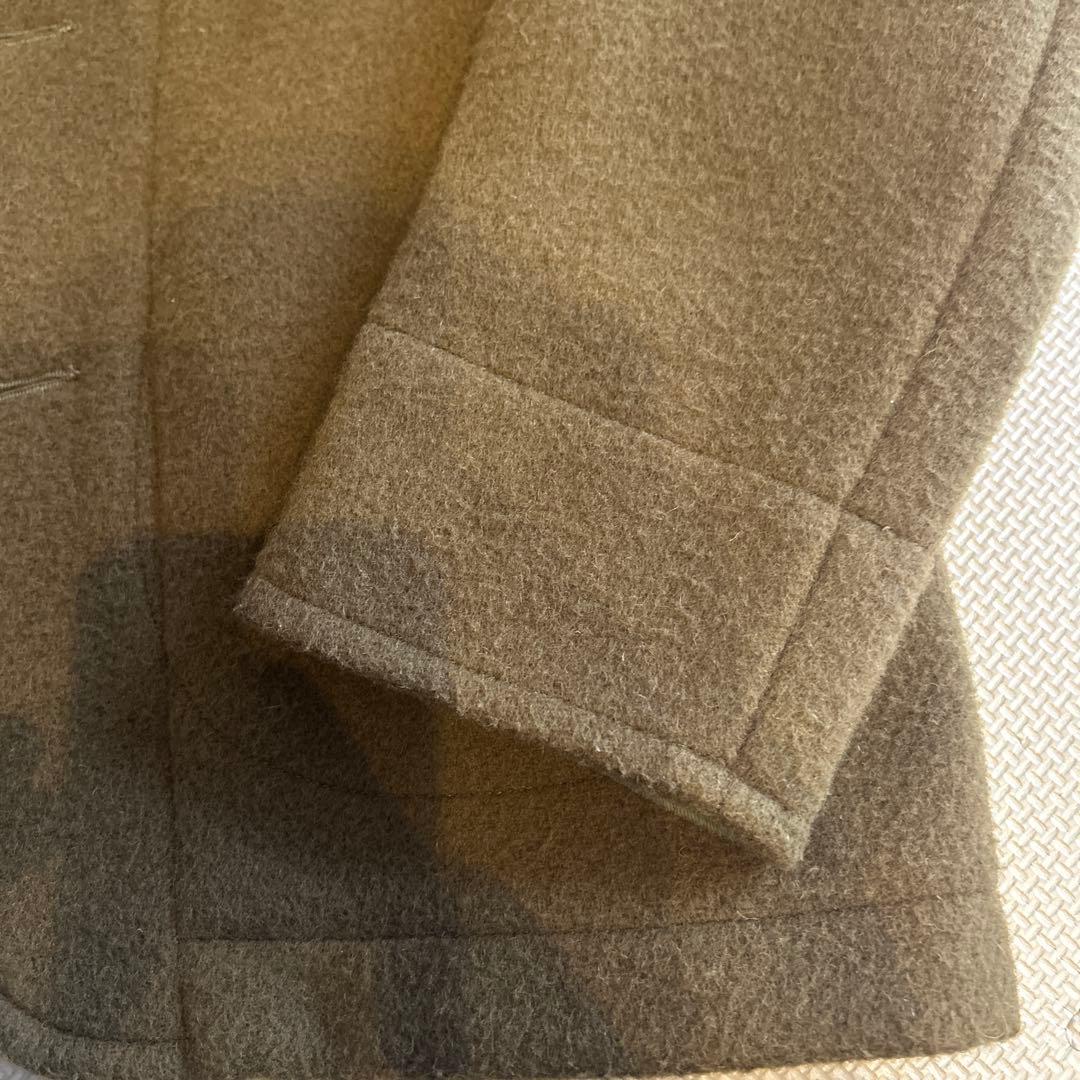 DANTON ウールピーコート サイズ40 オリーブ