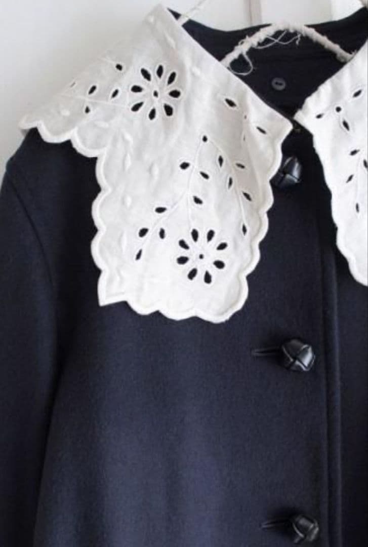 定価50400円 カットワークレース ネセセア コート ジャケット 美品