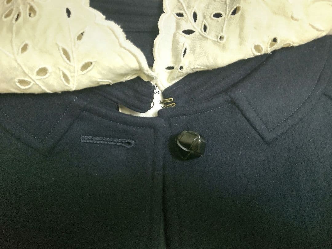 定価50400円 カットワークレース ネセセア コート ジャケット 美品