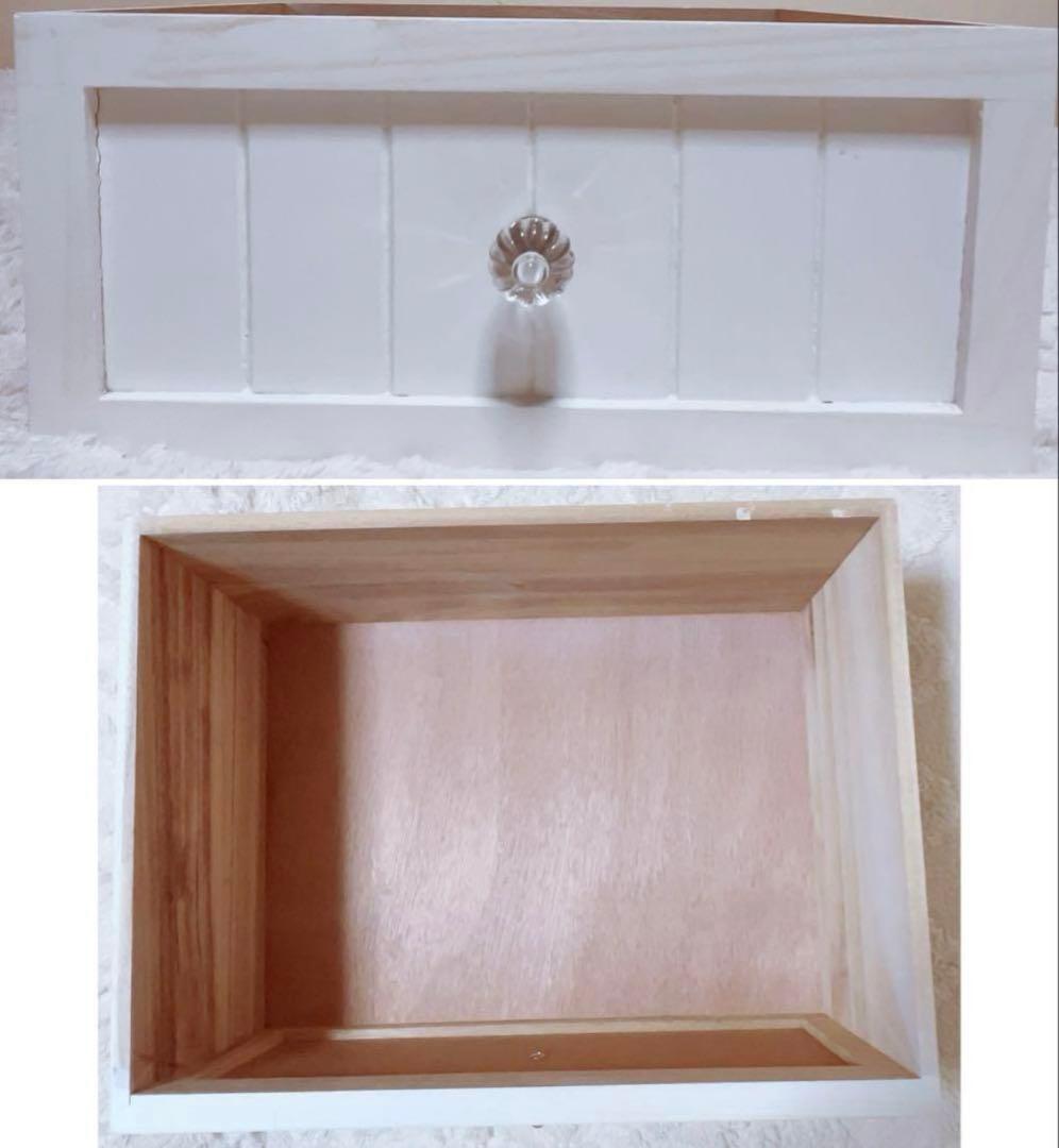 ♡SALE♡ シャビー調 チェスト5段 衣類収納 ホワイト アンティーク風