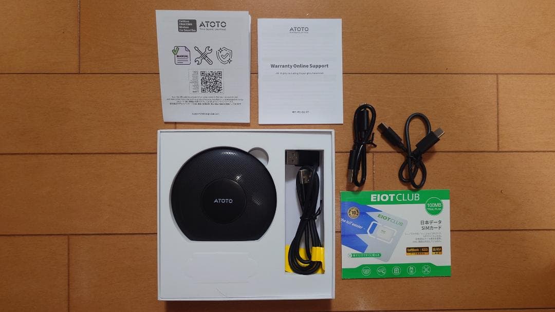 【美品】ATOTO CB6カープレイ 2025年版(8GB+128GB)