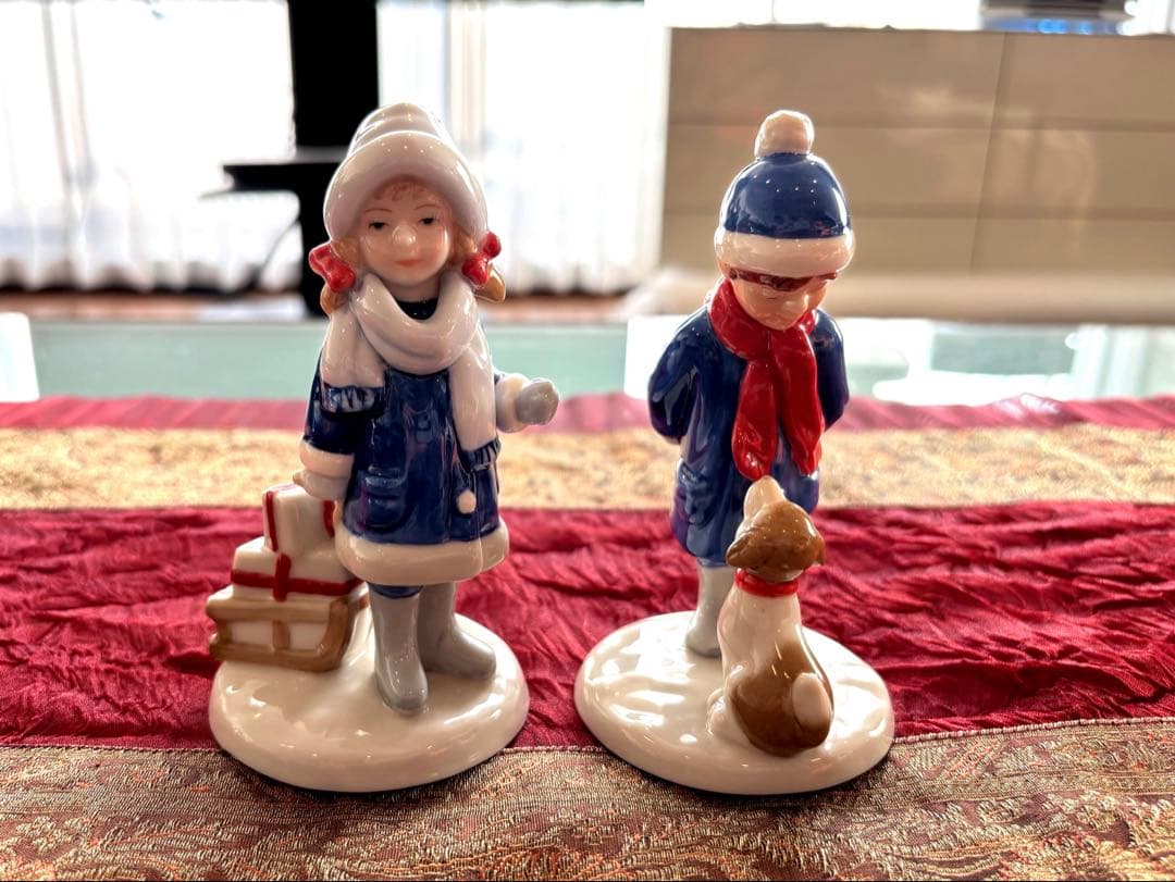 新品　ロイヤルコペンハーゲン　2003年　フィギュリンセット　箱無し