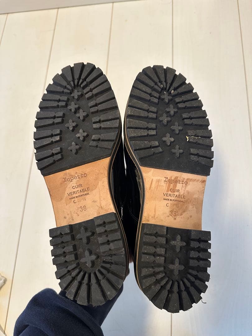 Kiha　repetto エナメルオックスフォード