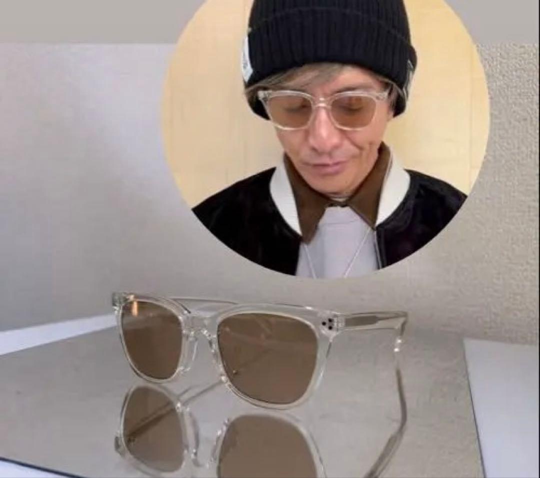 話題のowndays！木村拓哉　サングラス　クリアグレーフレーム