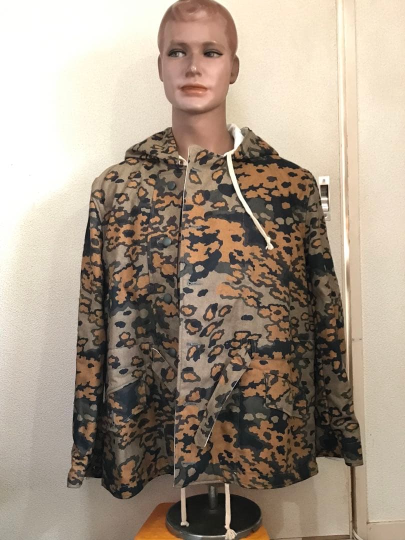 【精密複製】WWⅡドイツ軍／冬季用迷彩ジャケット(リバーシブル)