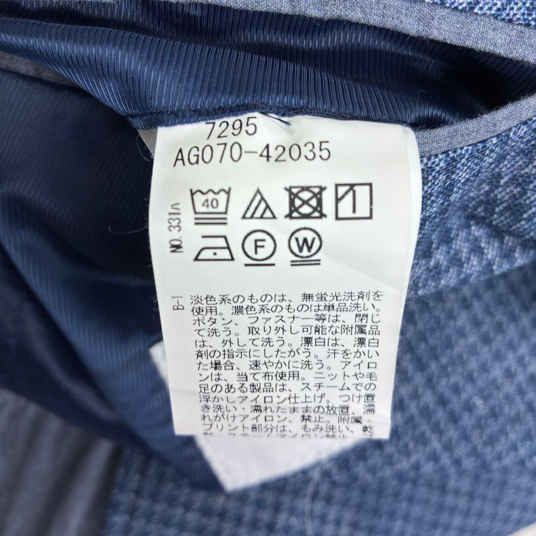 美品　タケオキクチ　シティーセッター　千鳥格子　アンコンジャケット　XL