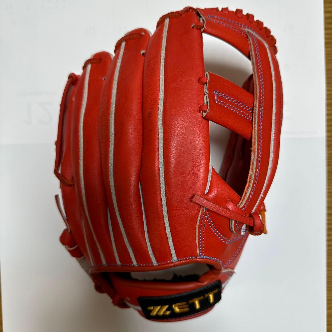 ゼット硬式用グラブ二塁手.遊撃手