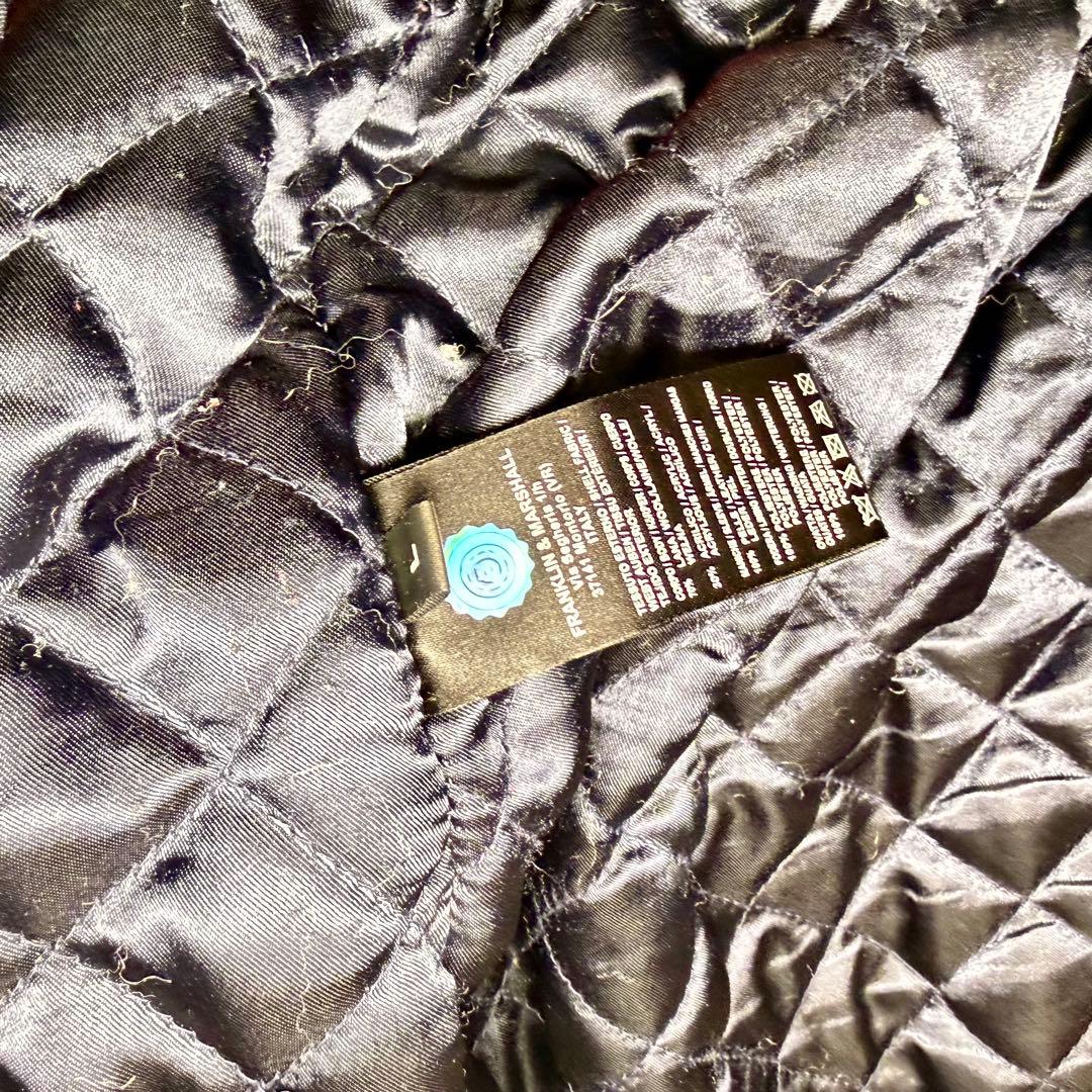 FRANKLIN MARSHALL スタジャン ネイビー/ホワイト