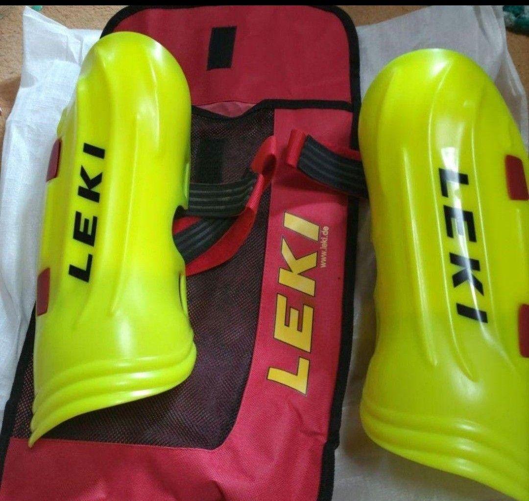 程度良好綺麗 LEKI レキ レガース シンガード 長さ 真ん中で30cm位。