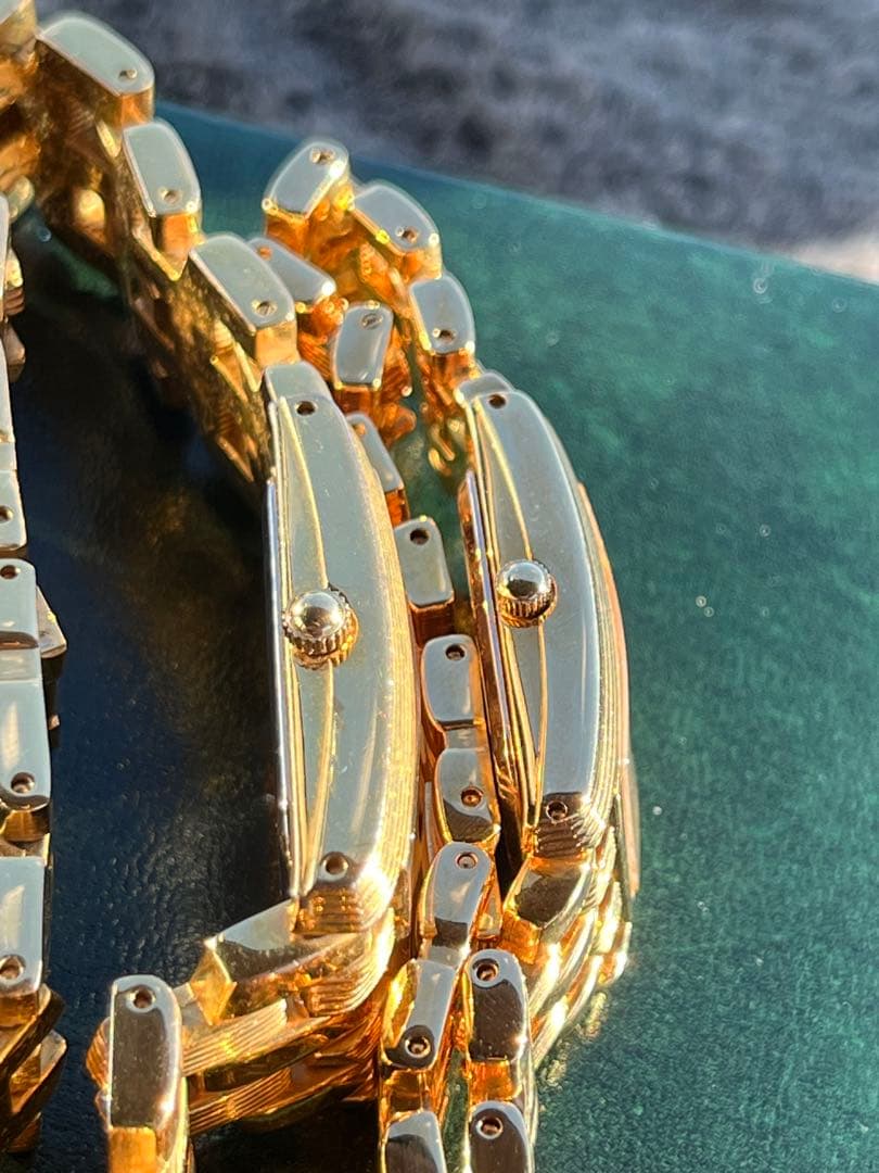 CREDIT SUISSE 純金インゴット ペアウォッチ 2本セット 不動品