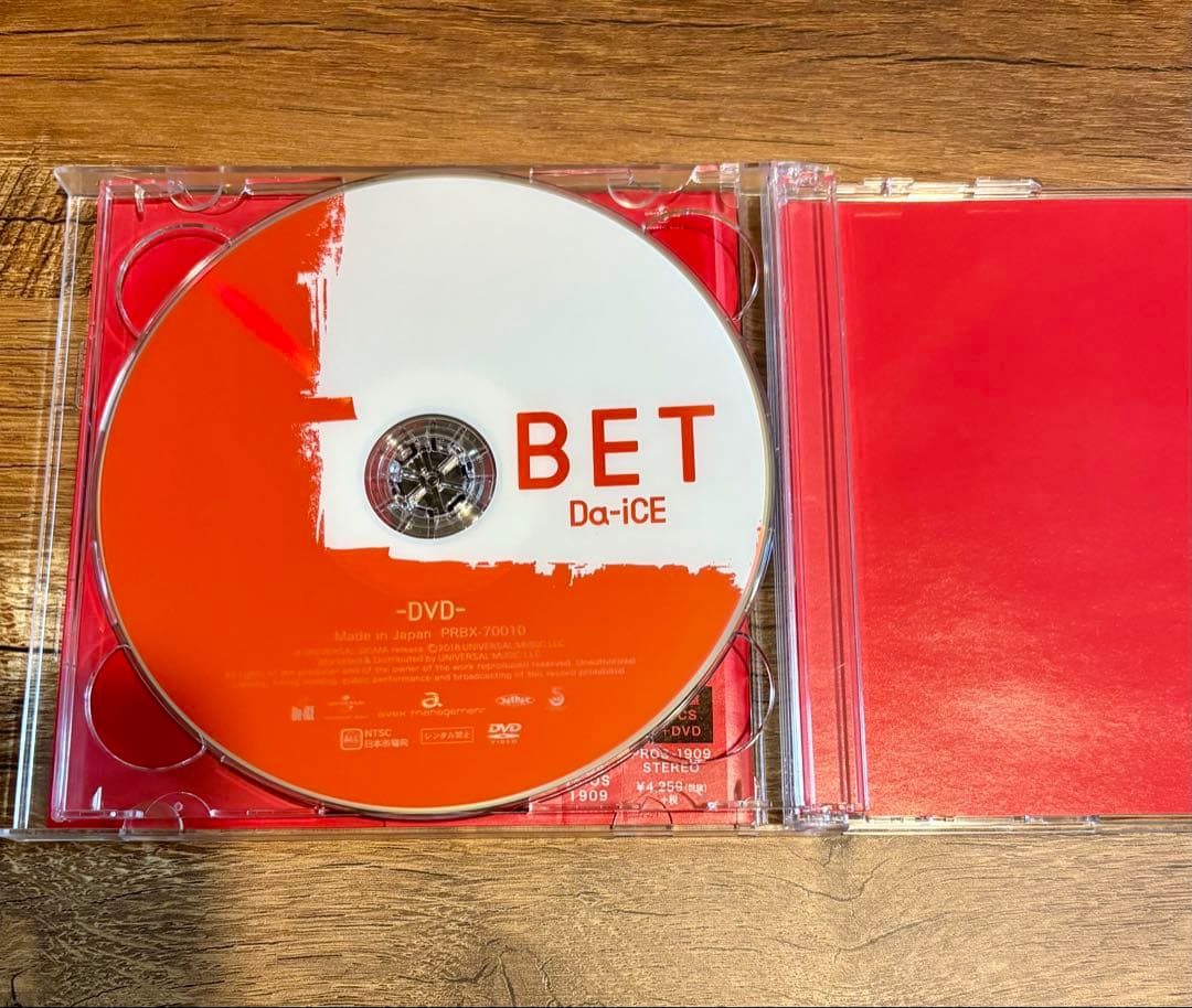 レア Da-iCE BET FC限定盤 ファンクラブ限定