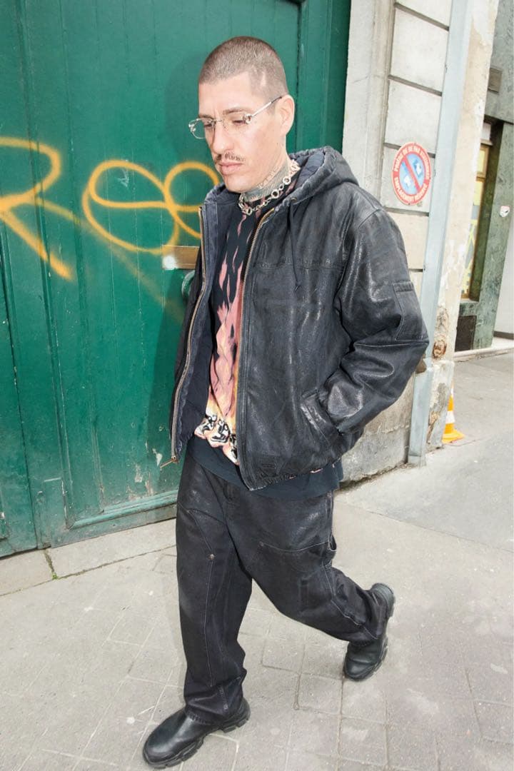 パンツ Supreme MM6 Foil Double Knee Painter