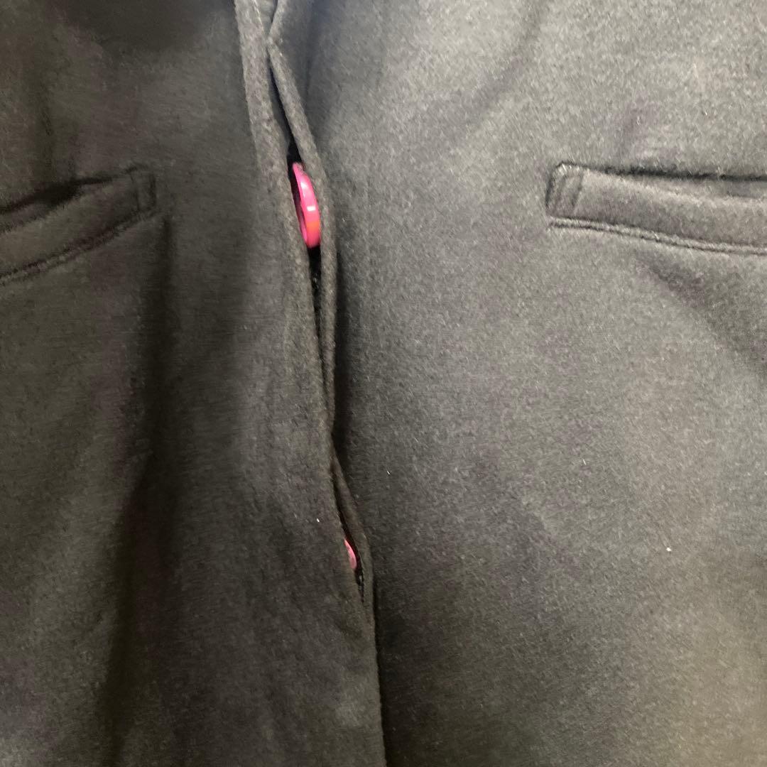 マリークワント　コート　ピンクブラック　新品タグ付き　M