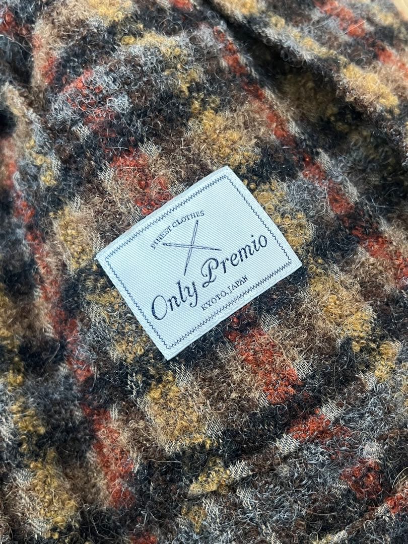 オンリープレミオ　ジャケット　サイズ36 ミリオール社生地　ブークレ混