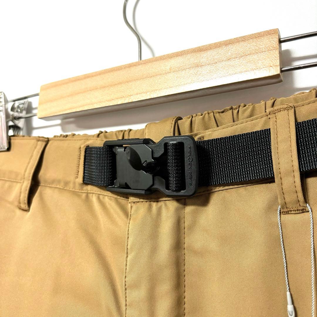 新品 ラッセルノ ゴルフ ツートン スリムジョガーパンツ キャメル XL 6