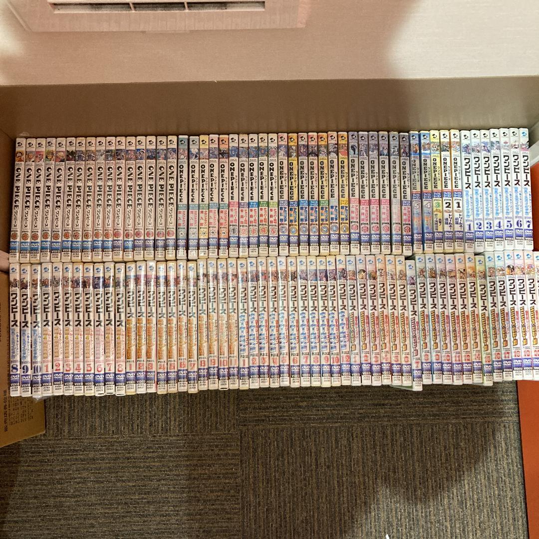 ワンピース　尾田栄一郎　ＤＶＤ　1ＳＴ～13ＴＨ　全１３８巻　ONE PIECE