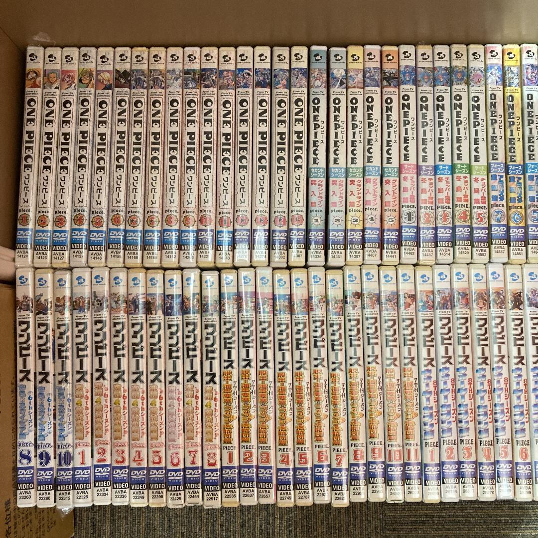 ワンピース　尾田栄一郎　ＤＶＤ　1ＳＴ～13ＴＨ　全１３８巻　ONE PIECE