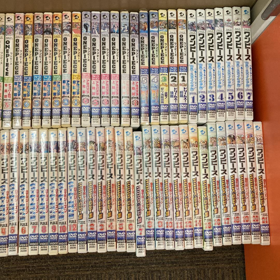 ワンピース　尾田栄一郎　ＤＶＤ　1ＳＴ～13ＴＨ　全１３８巻　ONE PIECE