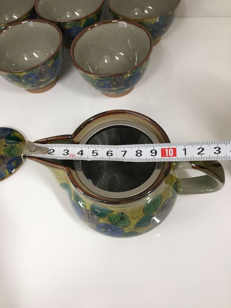 S702 九谷焼　急須セット　新品未使用品