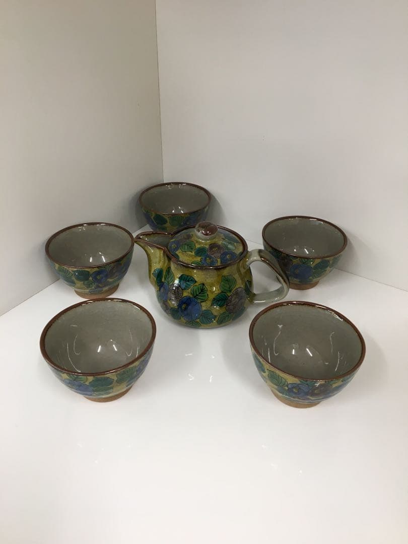 S702 九谷焼　急須セット　新品未使用品