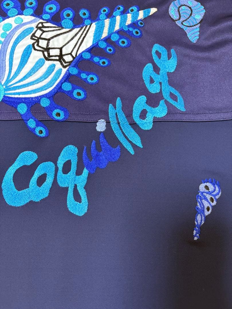 『新品未使用』⭐️トクコプルミエヴォル⭐️アップリケ刺繍や貝殻チュニックワンピース❣️