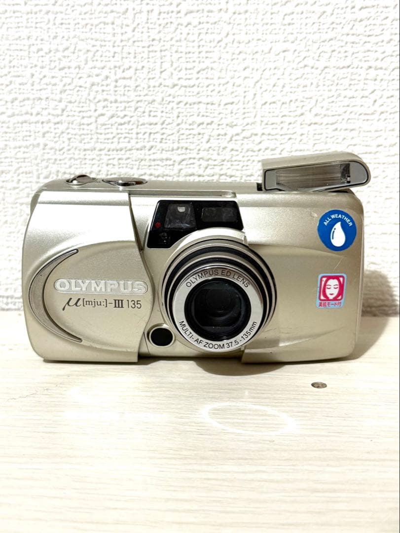 【動作確認済み】OLYMPUS μ [mju:]-III 135 フィルムカメラ