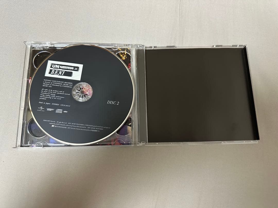 邦楽 BENI MTV Unplugged CD DVD