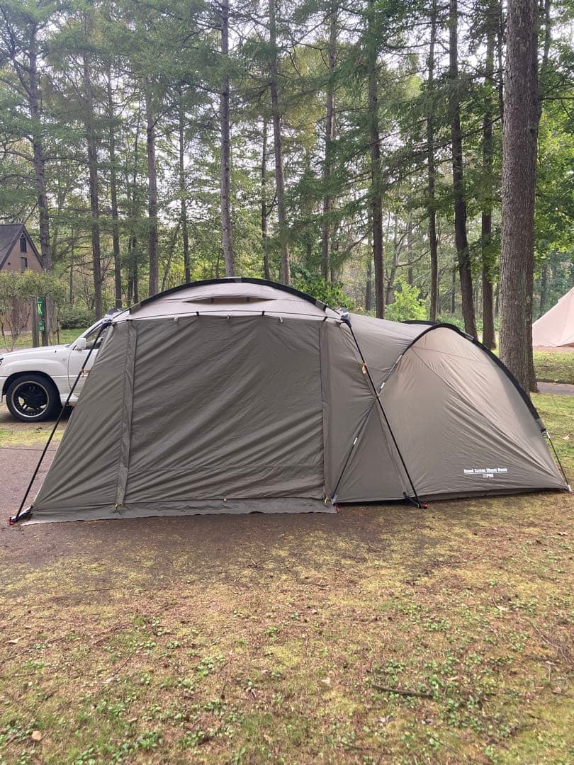 Coleman ラウンドスクリーン　 2ルームテント オリーブ 　【限定色】