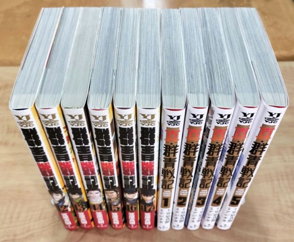 群青戦記、真・群青戦記　全巻22冊セット