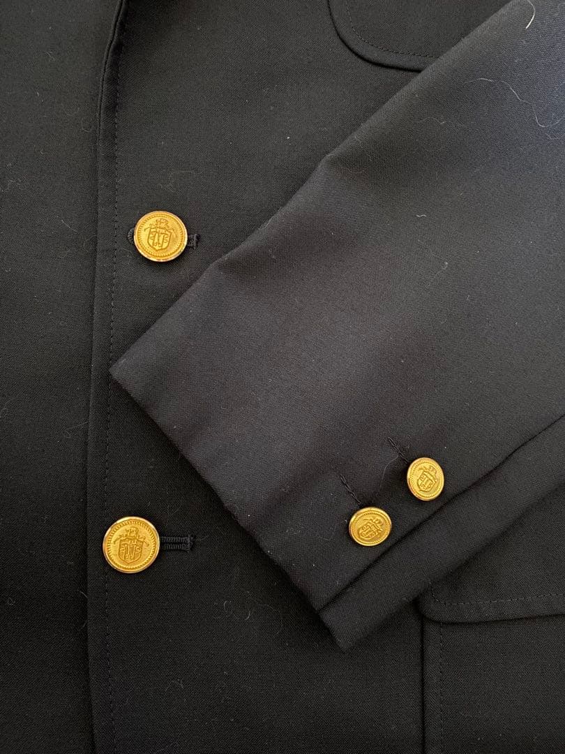 【美品】J.PRESS ジェイプレス　紺ブレザー　金ボタン　シングル　サイズL