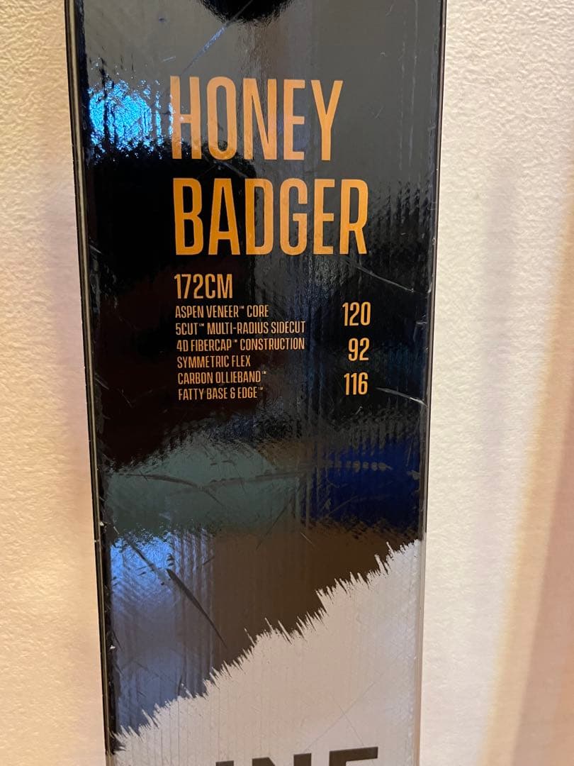 ナマケモノ　LINE スキー板　Marker Squire11