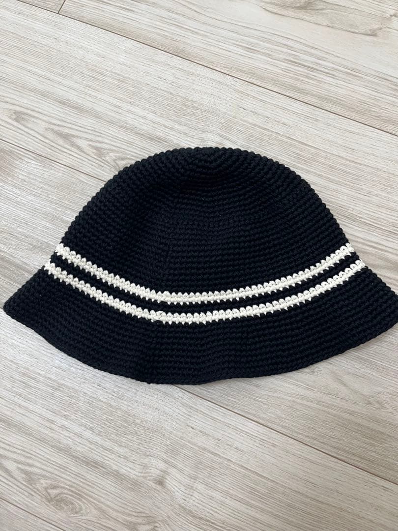 F.A.T fat watson ワトソン　ハット　クロシェハット　ブラック