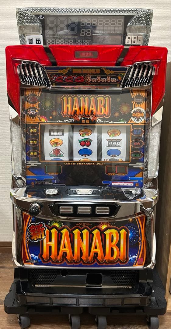 新HANABI 新ハナビ　実機　データランプ　台座　付き