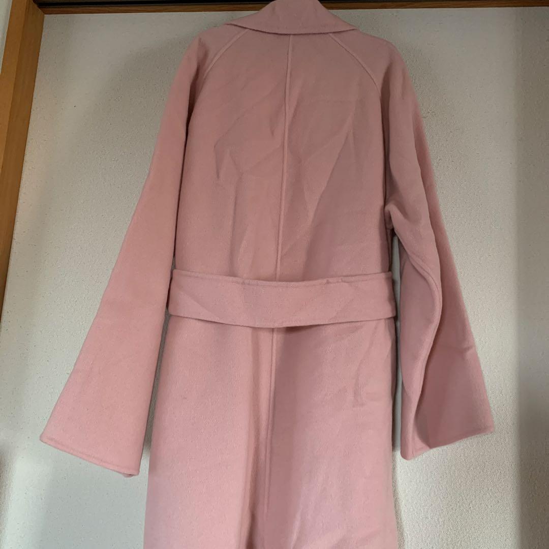 【未使用】NORC ノーク　リバーロングコート　ピンク　サイズ2