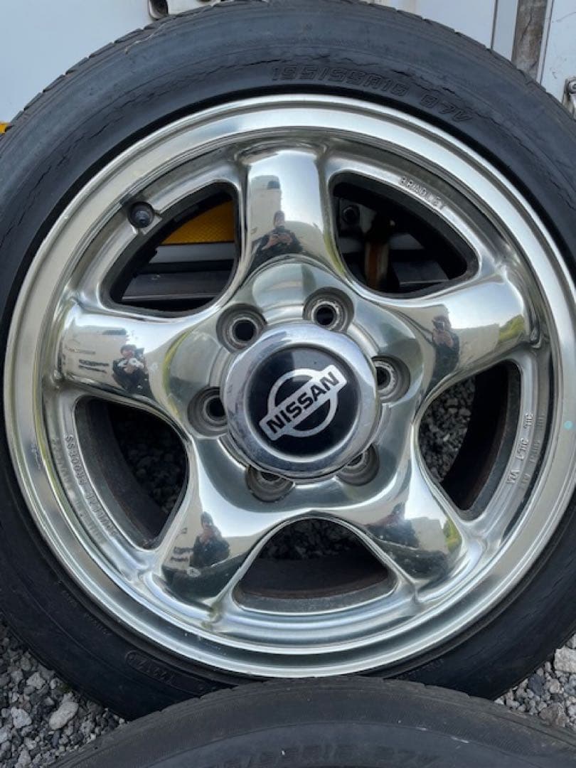 希少 日産純正 16インチ 6H 139.7ホイールＤ21トラック