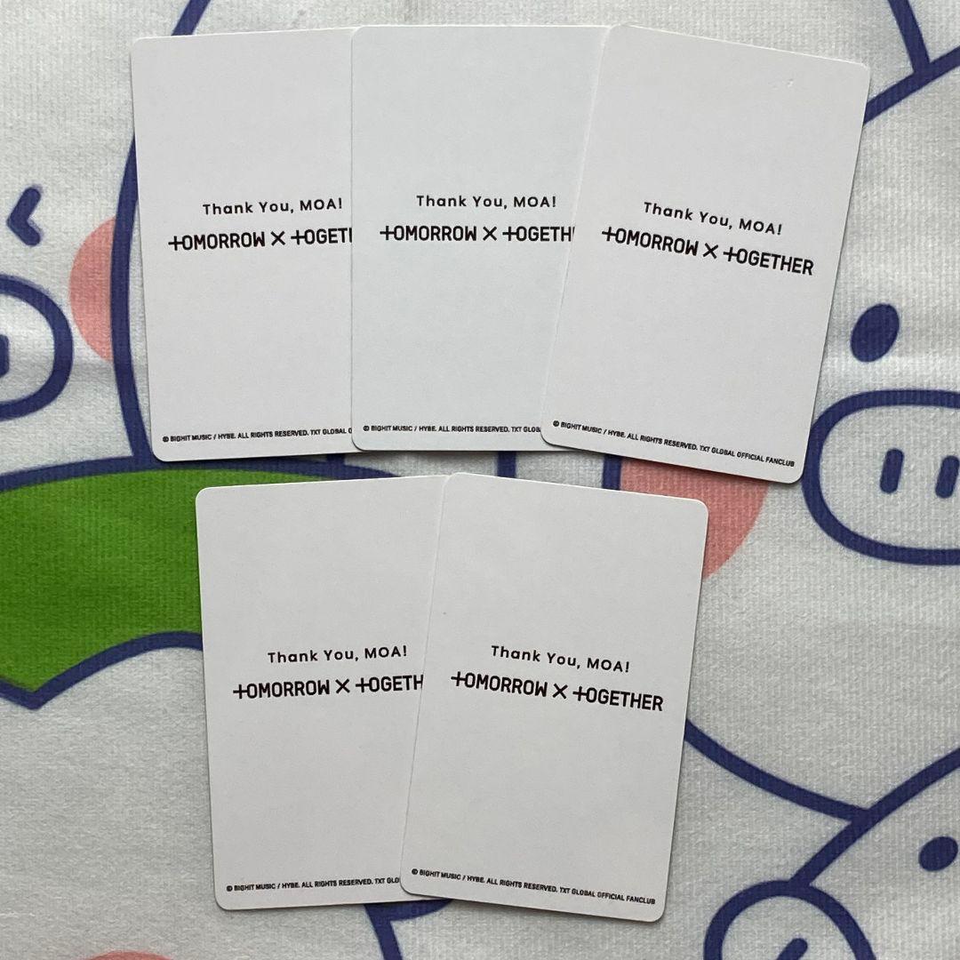 TXT FC ファンクラブ 新規入会 友達紹介 トレカ全員5枚