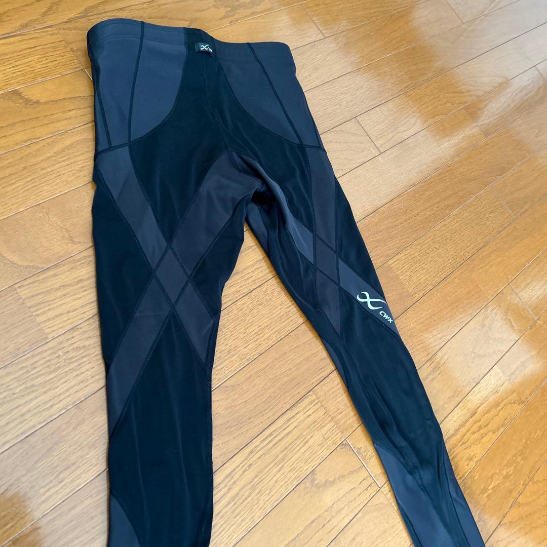 ワコール CW-X スポーツタイツ HZO-639メンズSサイズ ブラック