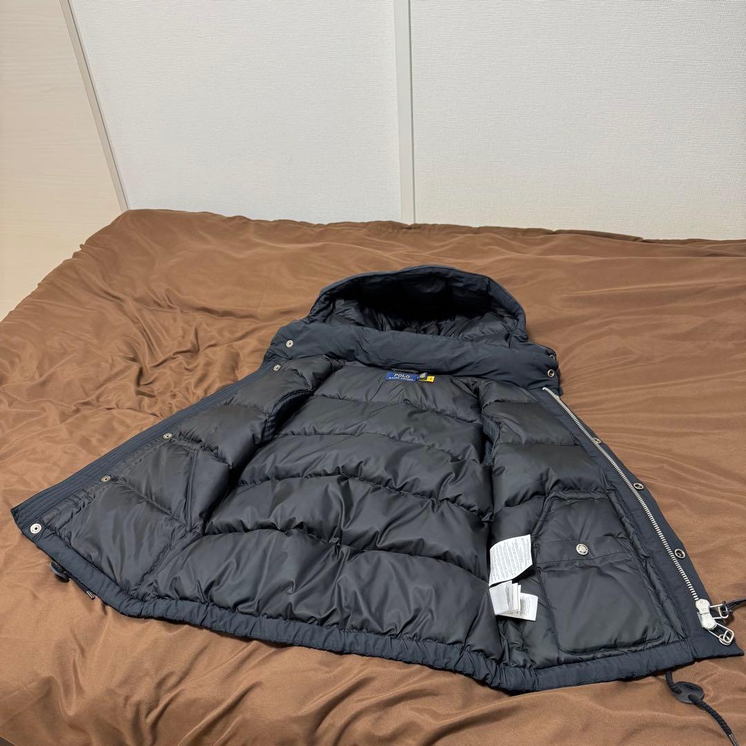 【レディース】【新品】サイズM ポロ　ラルフローレン ダウンベスト　ブラック